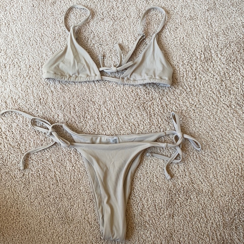 Tan bikini set